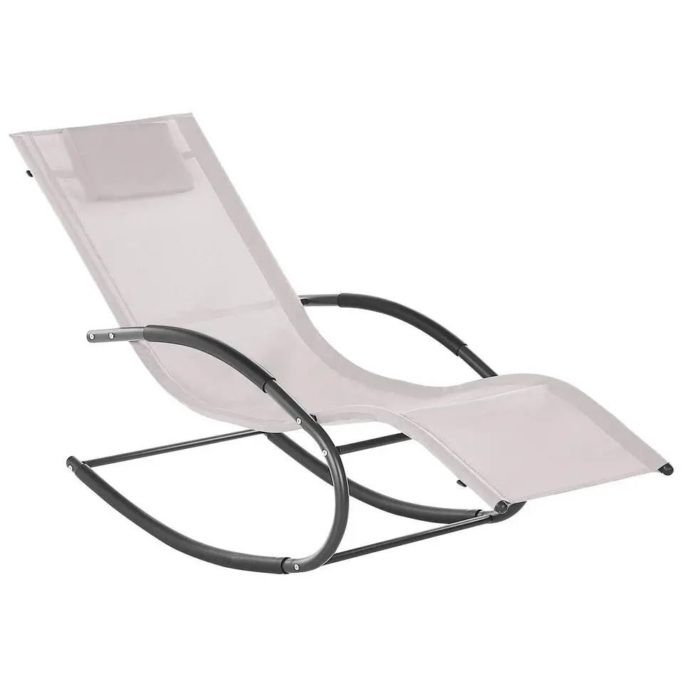 CARANO II - Strandstoel - Beige - Staal