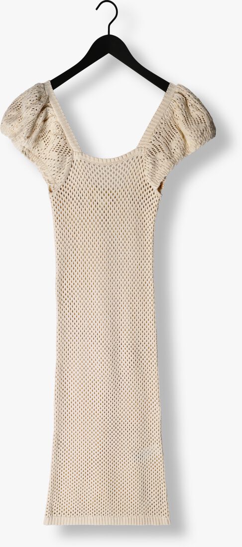 OBJECT zand object midi jurk objedita s/s knit dress a vip 23