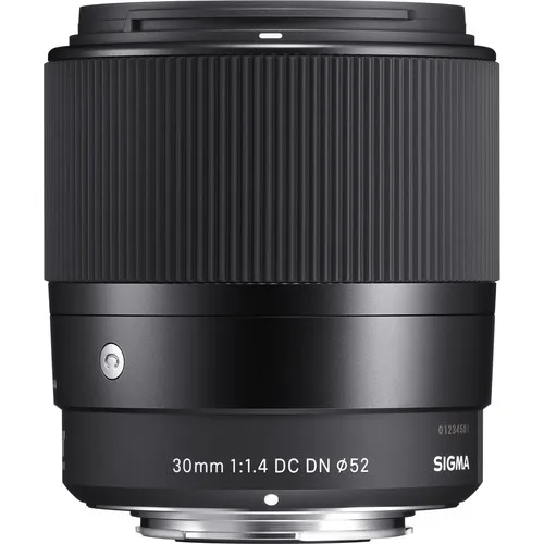 Sigma Contemporary - Objektiv - 30 mm - f/1.4 DC DN - Sony E-mount - for Sony Cinema Line; a VLOGCAM; a1; a1 II; a6700; a7 IV; a7C; a7C II; a7CR; a7R V; a9 III
