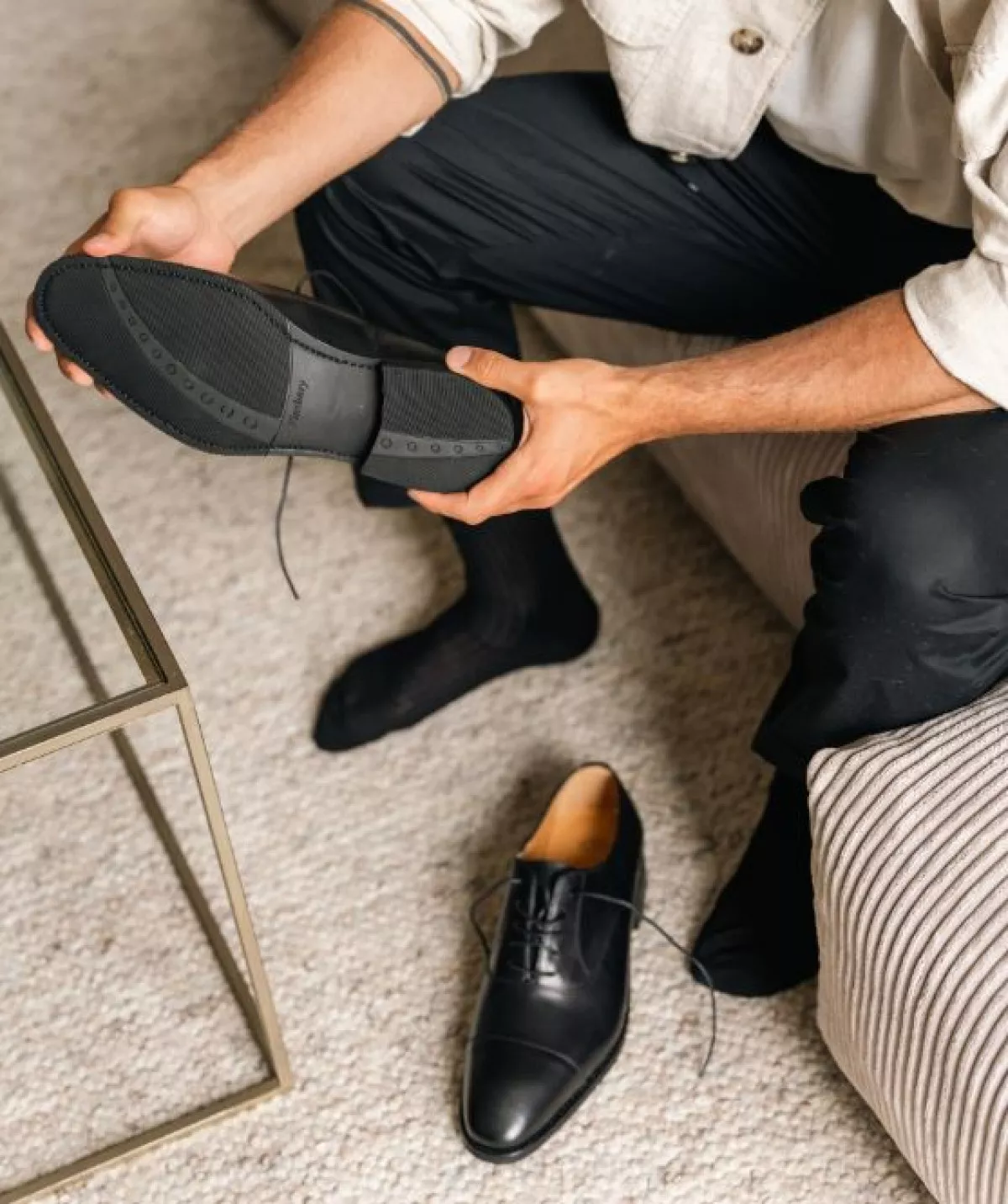 Richelieu CONSUL GOMME Noir
