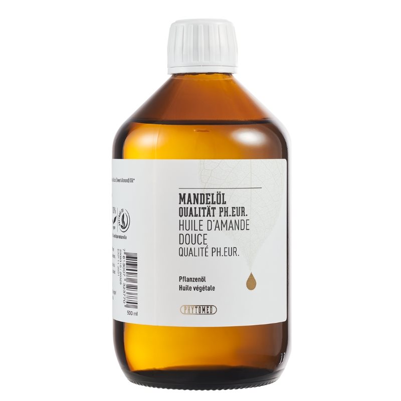 PHYTOMED Mandelöl<br>500 ml, Öl, Qualität Ph.Eur. raffiniert