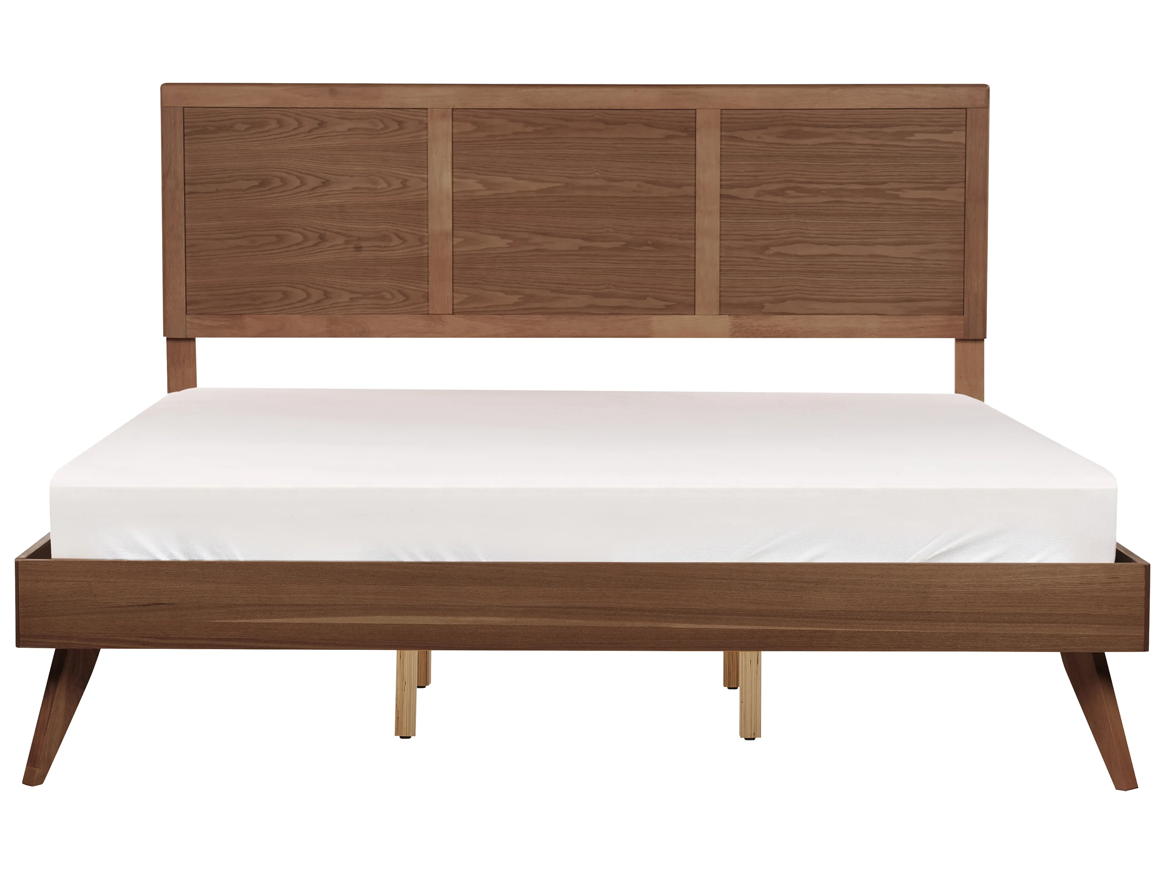 Bed ISTRES 180 x 200 cm Donker essenhout