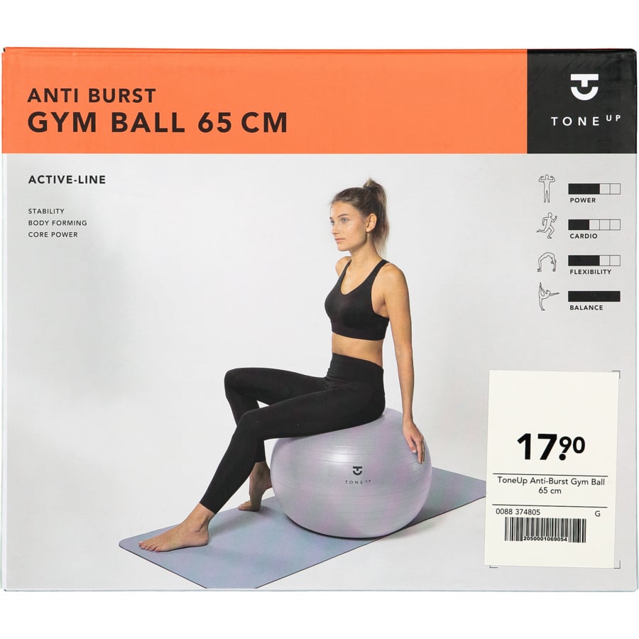 Tone Up Gym Ball Anti Burst 75 cm