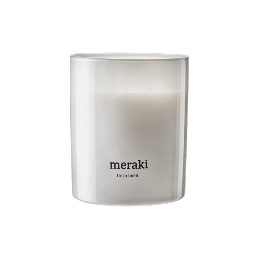 Meraki  Duftlys, Fresh linen - 200g