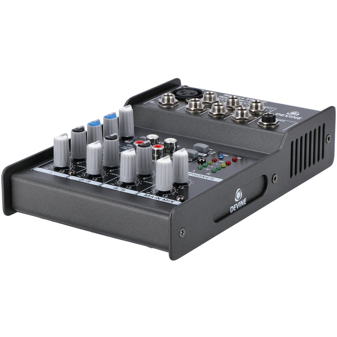 Devine MixPad 502 professionele 5-kanaals mixer