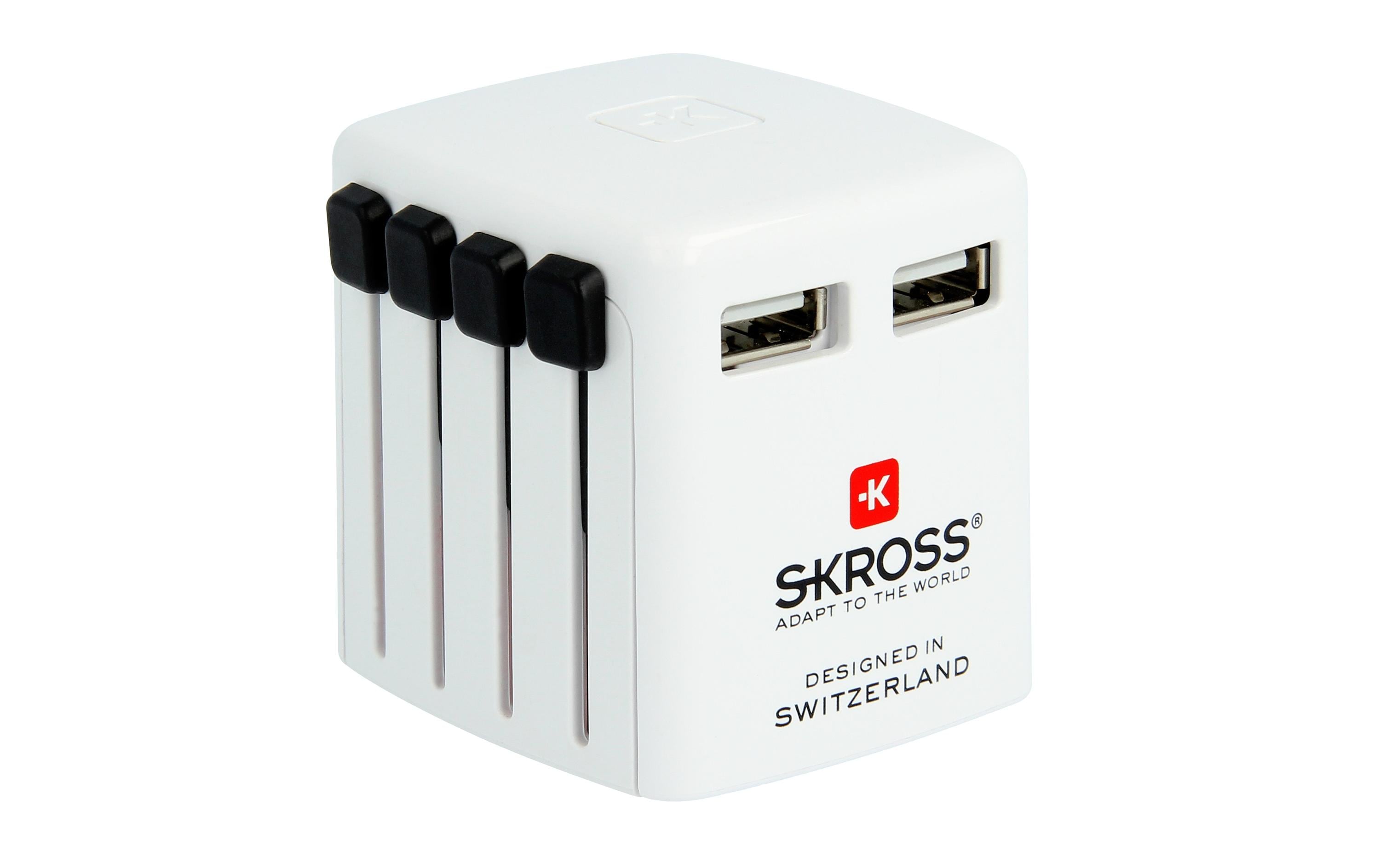 Reisenetzteil World Dual USB ChargerWorld 2x USB-A-Ladegerät
