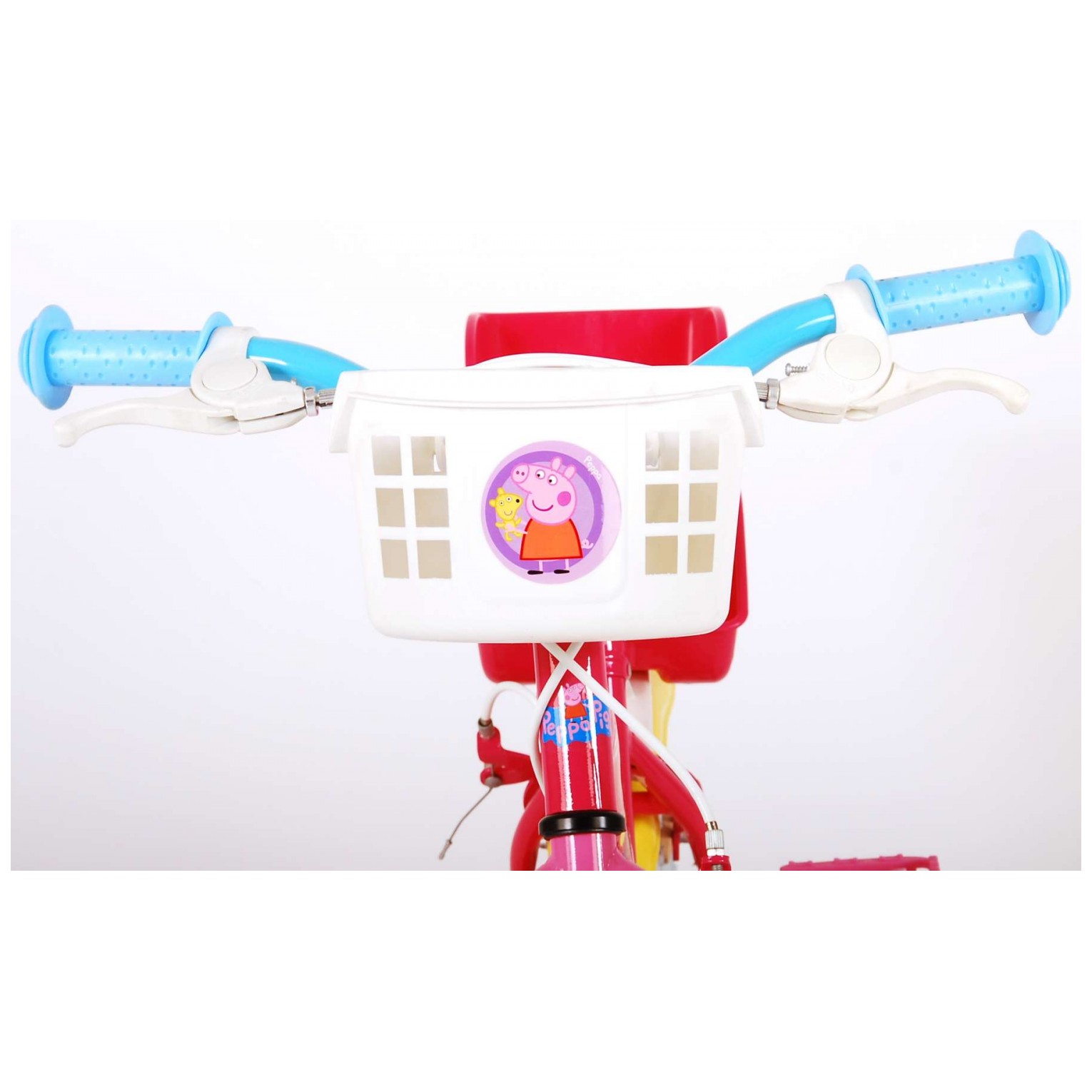 Peppa Pig Fiets - 12 inch - Roze - 2 Handremmen
