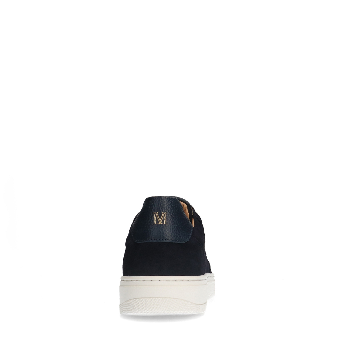 Donkerblauwe suède sneakers