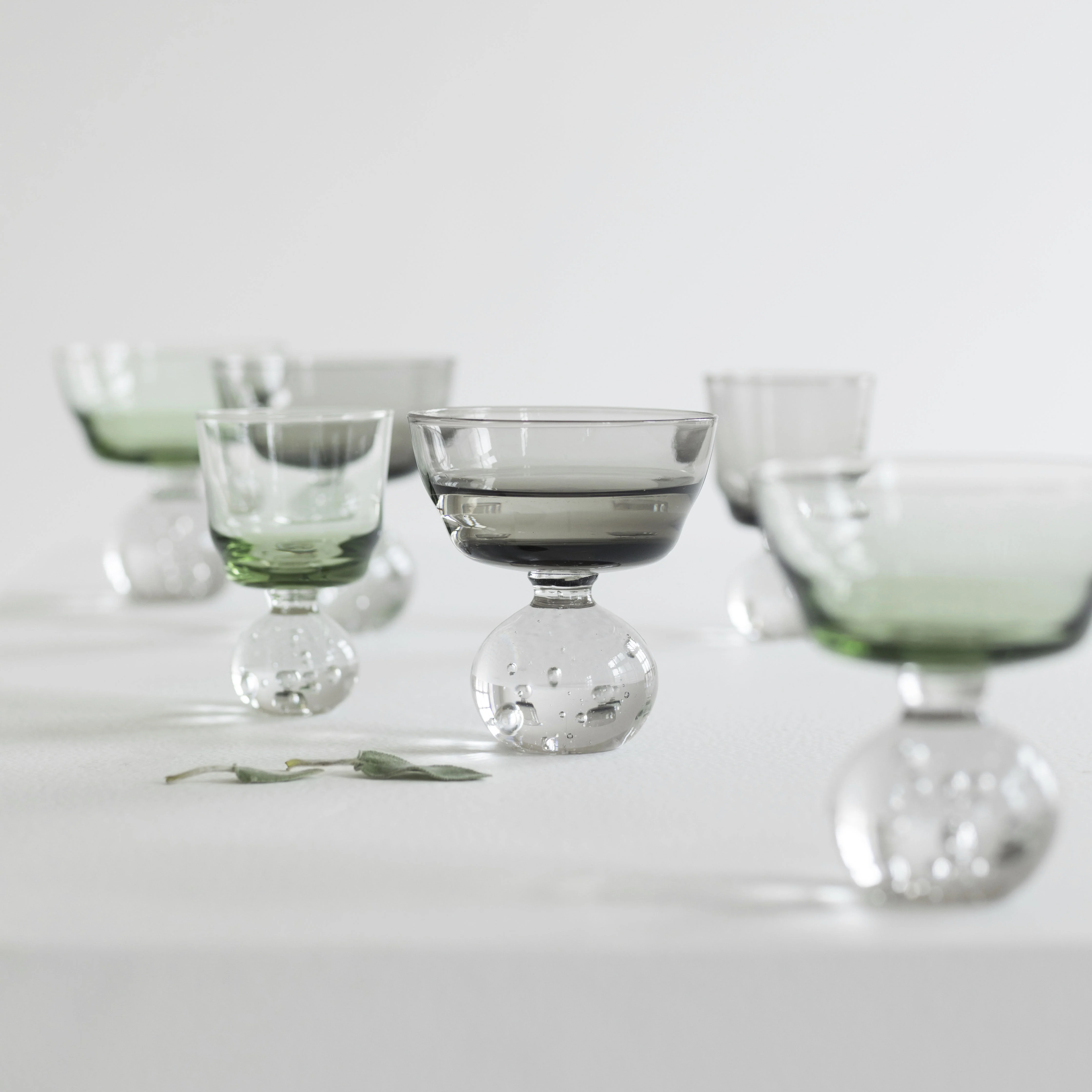 ETERNAL SNOW S - Verre à vin verre | Bleu