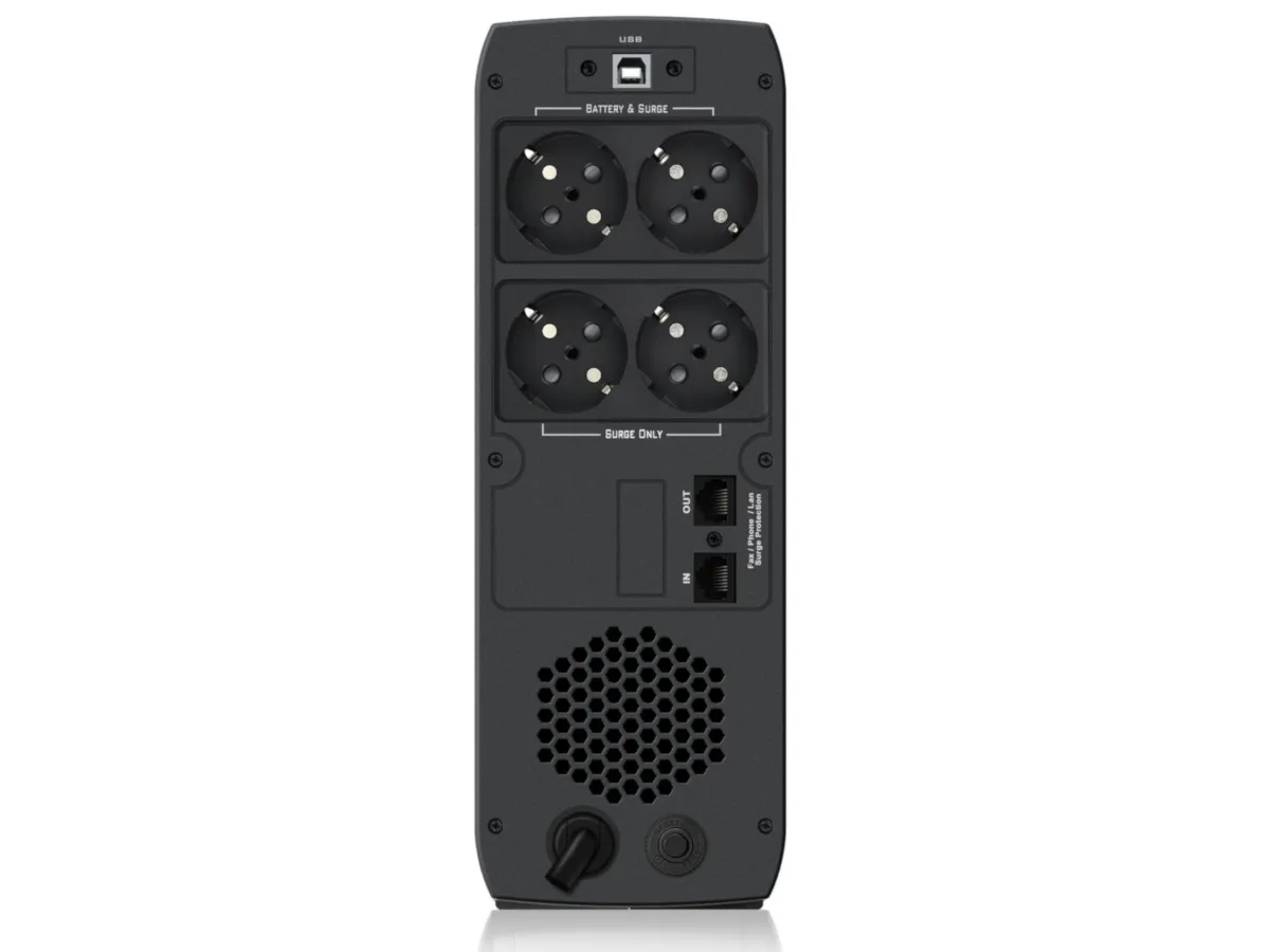 PowerWalker VI 1000 CSW - UPS - AC 170 - 280 V - 600 Watt - 1000 VA - 10 At - USB - output-stikforbindelser: 4
