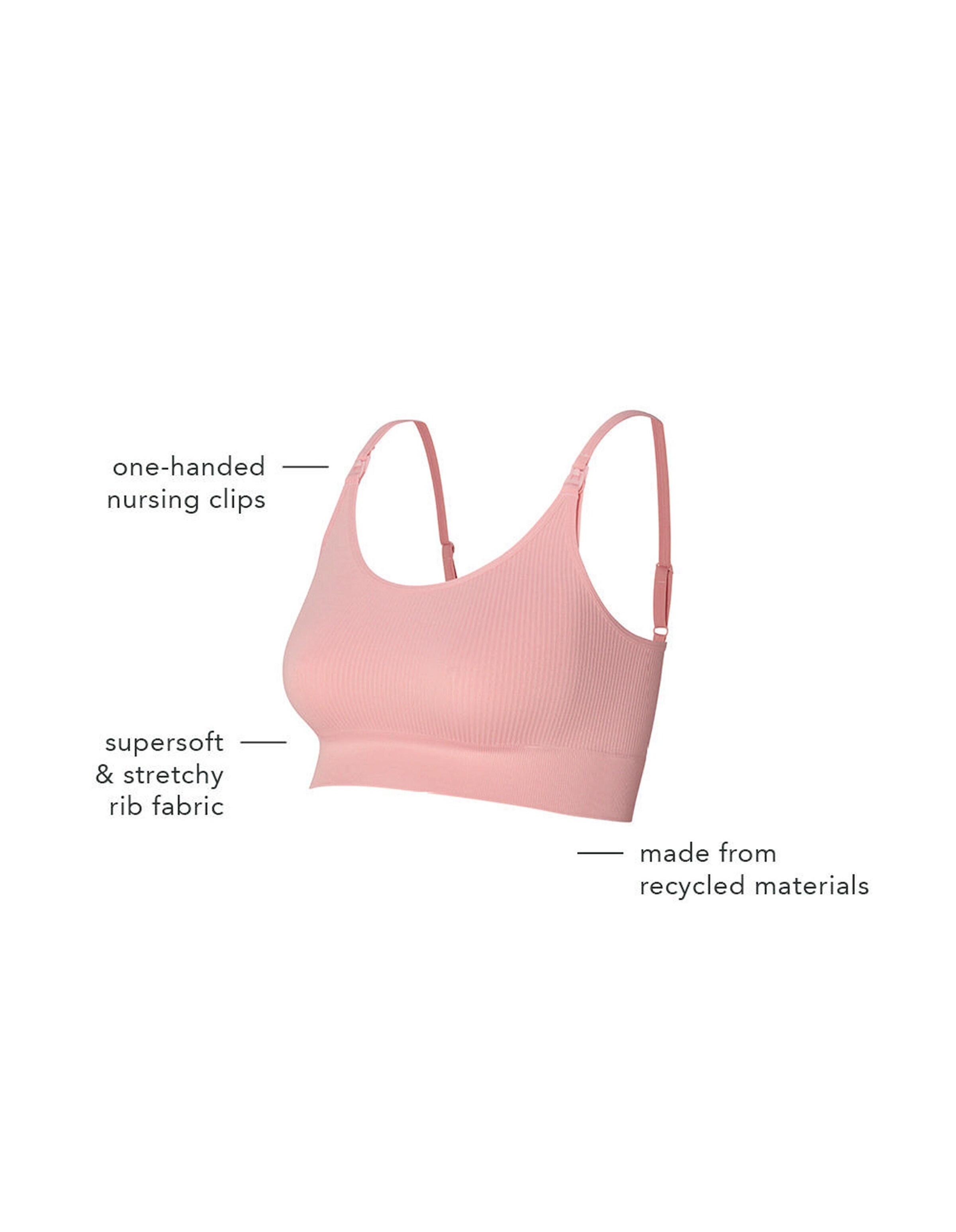 Noppies Unwattierte Still-BH Mira Pale Mauve