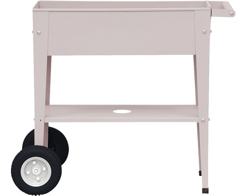 Verhoogd tuinbed op palen, Herstera Garden Kräuterfabrik Barcelona Liso, 75x35x80 cm, taupe