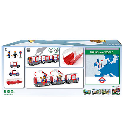 BRIO World London U-Bahn - Batteriebetrieben - 36085