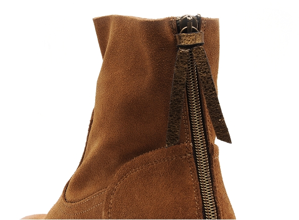 Minka boots bottine plates femme basile marron