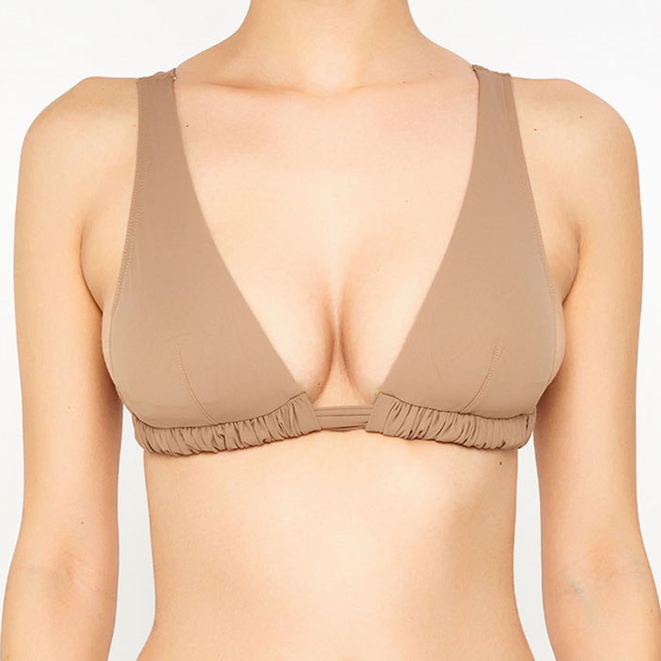 Iodus Haut de maillot de bain Duhalde beige foncé