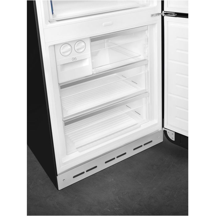 SMEG Kühl-Gefrierkombination 50's Retro Style FAB38RBL5 Schwarz