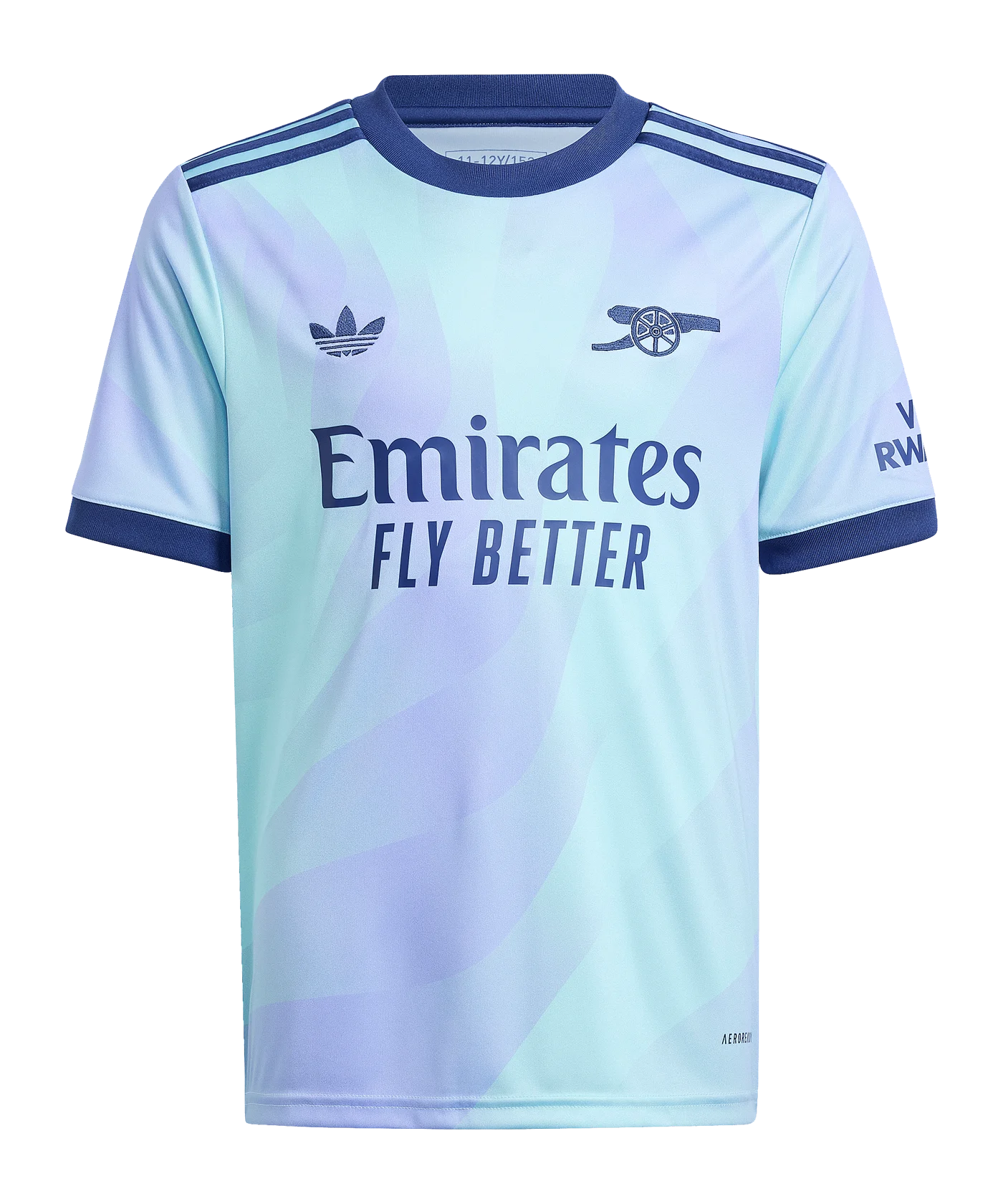 adidas Originals FC Arsenal London Trikot 3rd 2024/2025 Kids Türkis