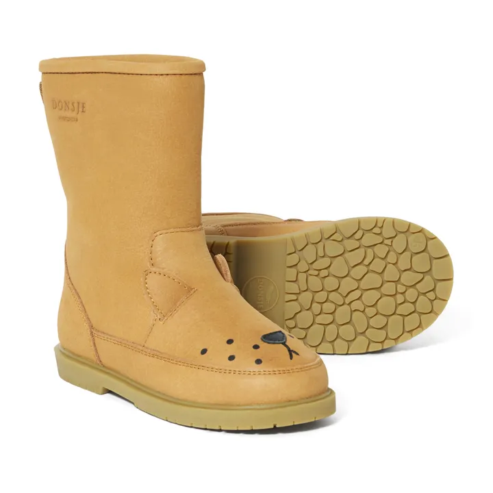 Donsje Bottes Fourrées Lion Wadudu | Camel