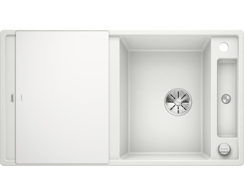 Blanco AXIA III 5 S spoelbak, 915 x 510 mm, wit, zonder multifunctionele kom, 523219