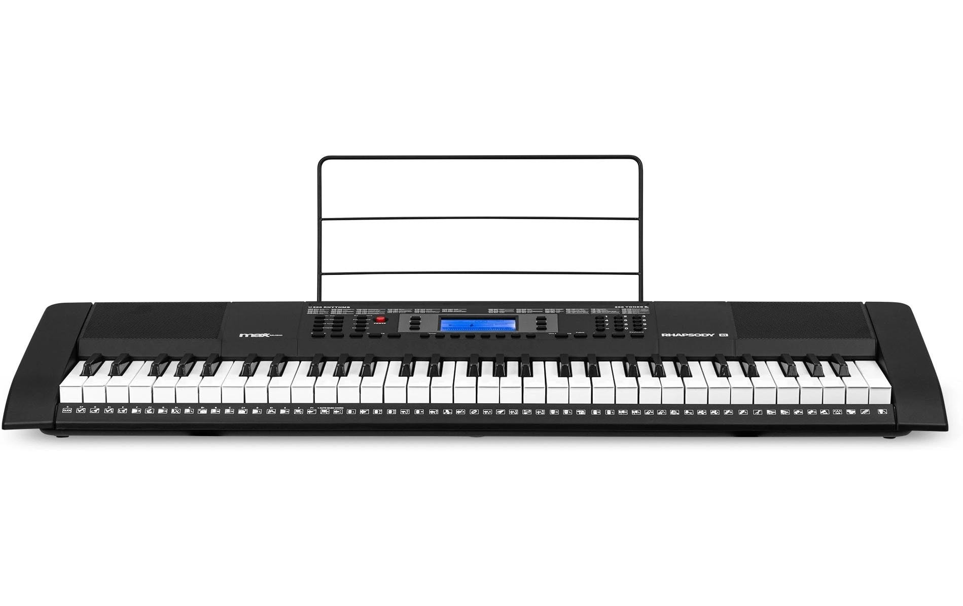 Keyboard Rhapsody61<br>Tastatur mit 61 normalgrossen Tasten und LCD-Display