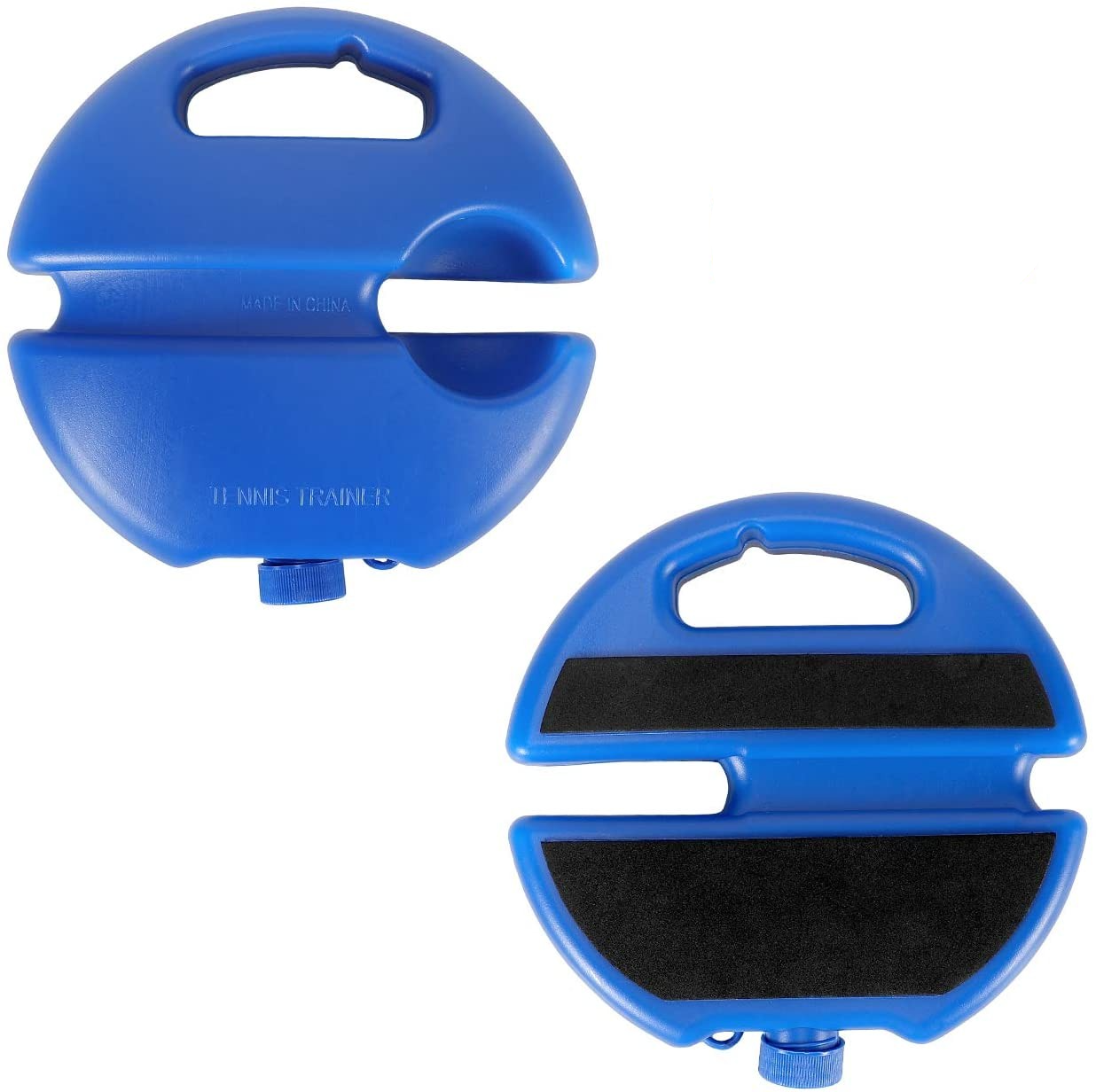 Tennis Solo Trainings Hilfe Ball Rebounder mit Bungee Seil   Ball - Blau