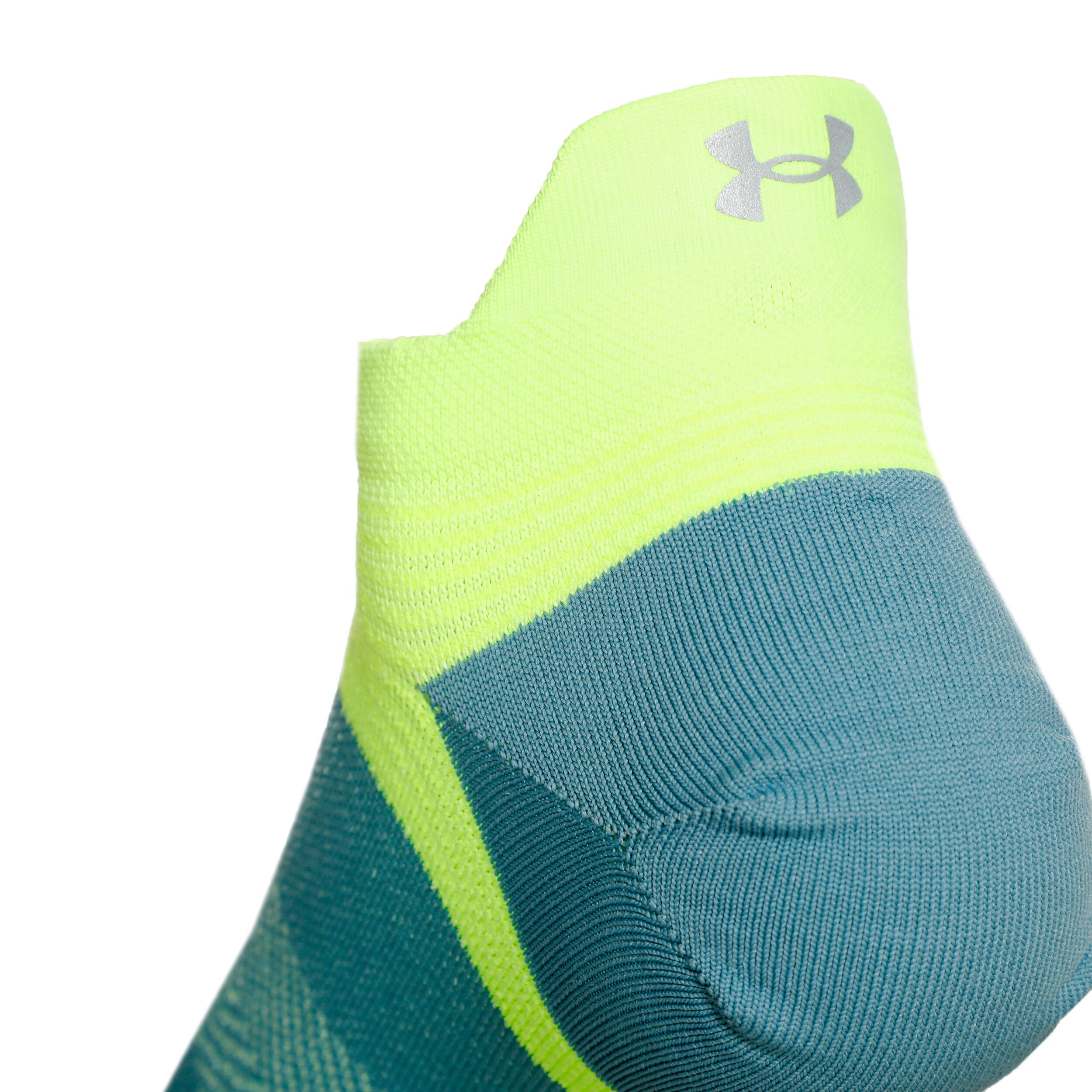 Under Armour AD Run Lite NS Tab Chaussettes De Running Pack De 2 Unités - Blanc