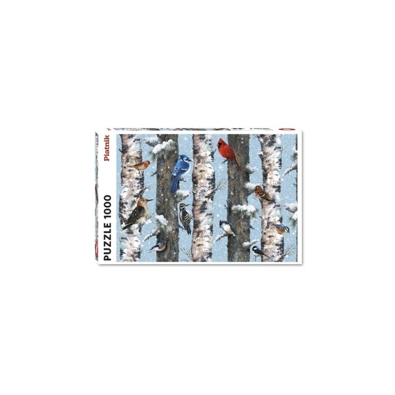Puzzle 1000 pièces Les Oiseaux d'hiver