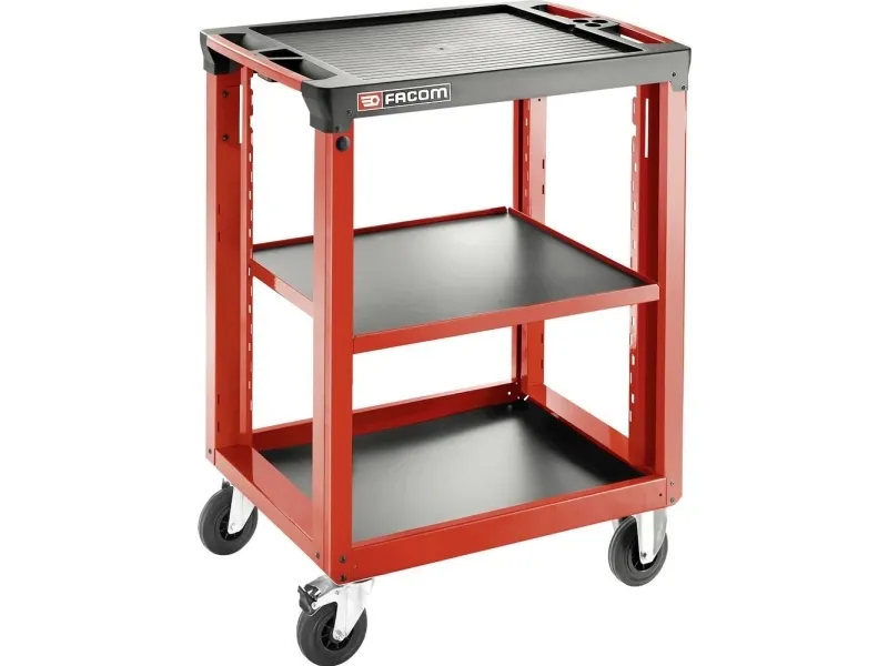 Facom ROLL.UC3SM3 Arbejdsbord 19 kg Rød, Sort