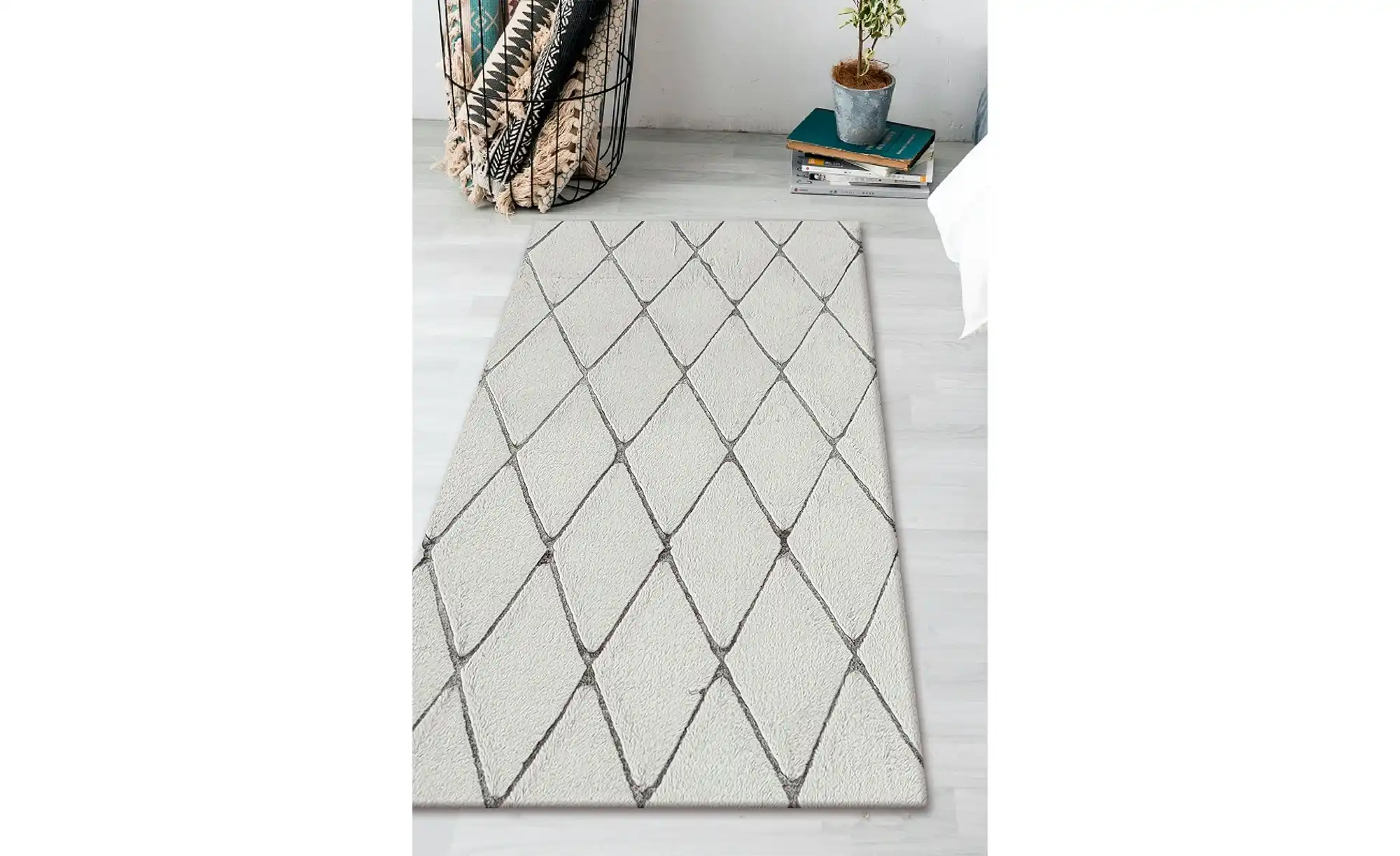 como Kurzflorteppich Cross Soft
