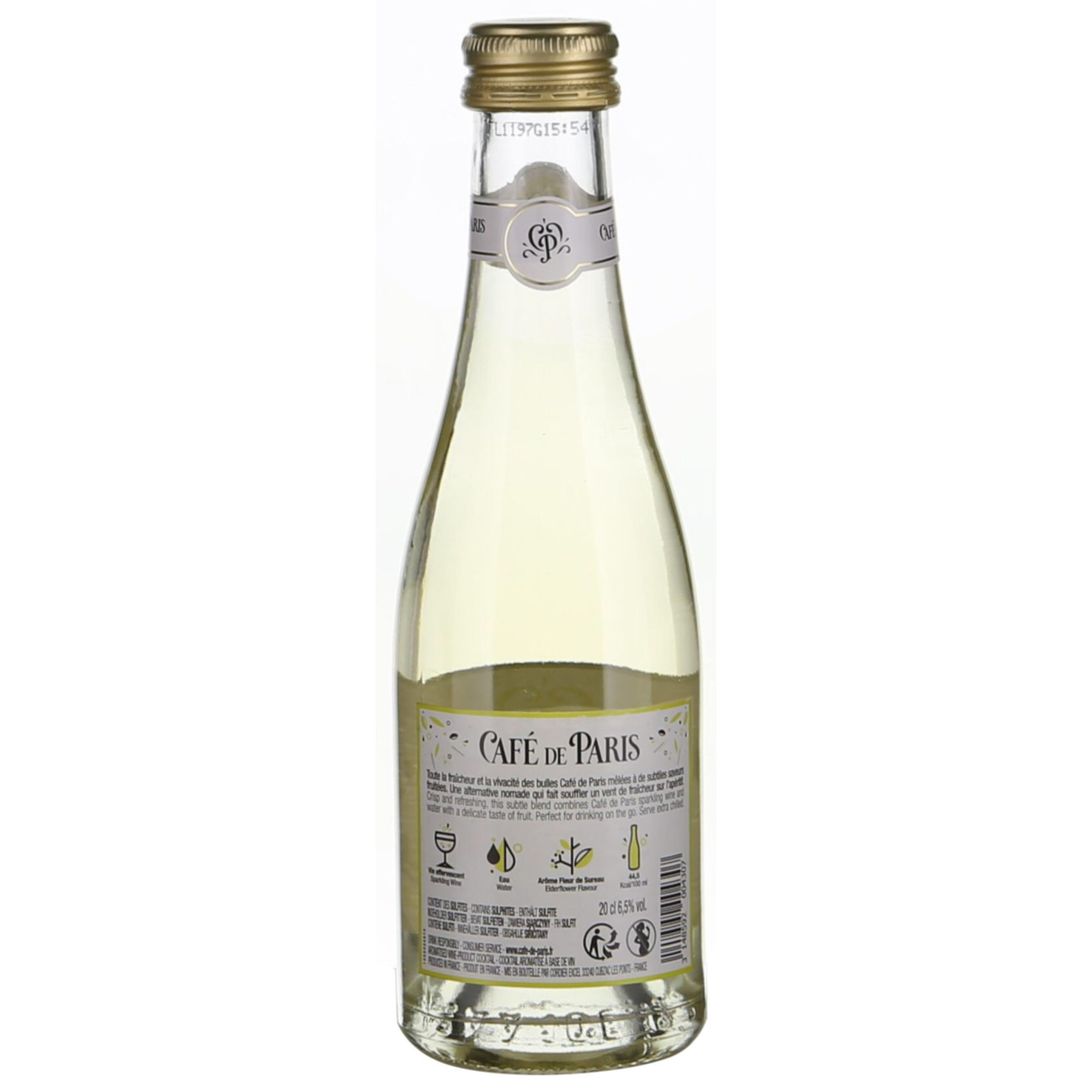 Cafe de Paris, Wine Seltzer Holunder -20cl