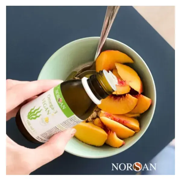 Norsan Ómega-3 Vegano 2000mg Óleo de Algas 100ml