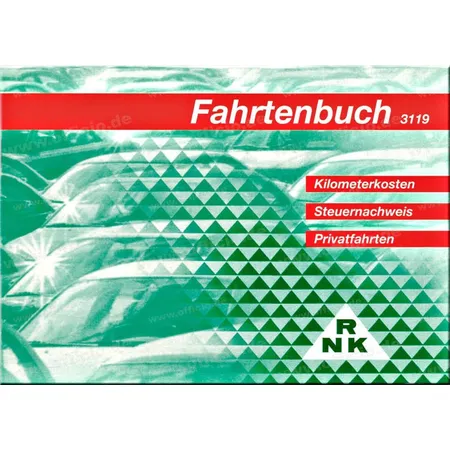 RNK Verlag Fahrtenbuch A6, 32 Blatt