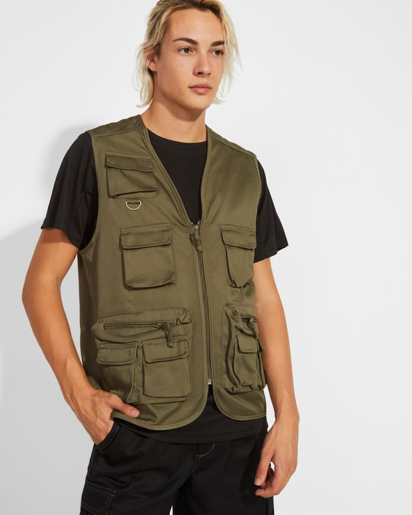 Roly CC9111 - VENERA Gilet de travail multi-poches col en V