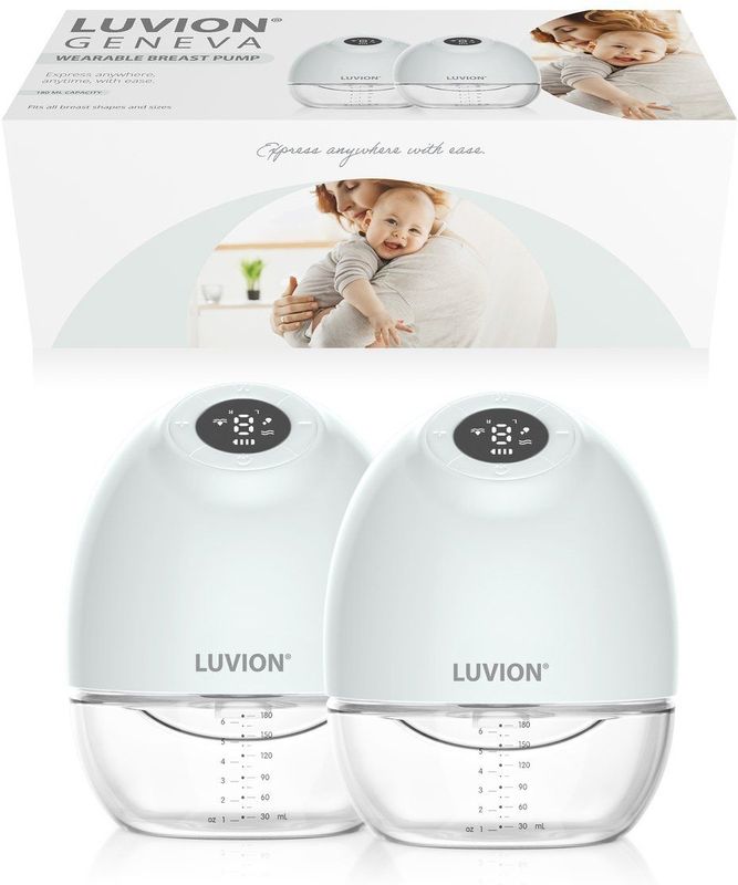 Luvion Geneva - Borstkolf - Double Edition - Zacht Siliconen Borstschild