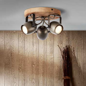 Brilliant opbouwspot Tool zwart