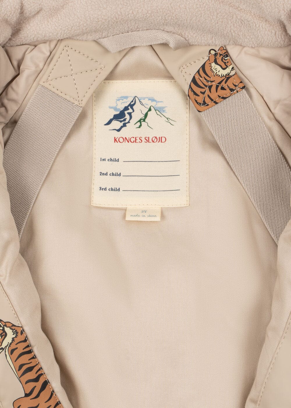 Konges Sløjd Rain Snowsuit tiger