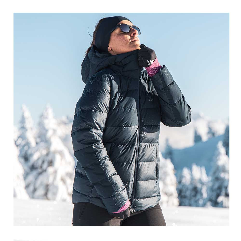 Odlo SEVERIN N-THERMIC HOODED - Doudoune Femme dark sapphire