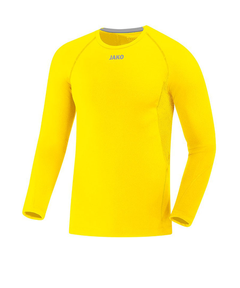 JAKO Compression 2.0 Longsleeve Gelb F03