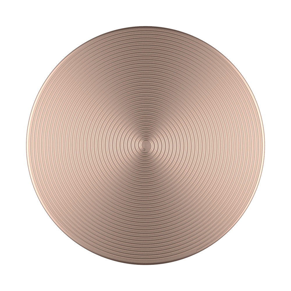 PopGrip Premium Finger Griff Halterung (Austauschbarer Top) für Smartphones / Tablets (801137) -  Twist Rose Gold Aluminium