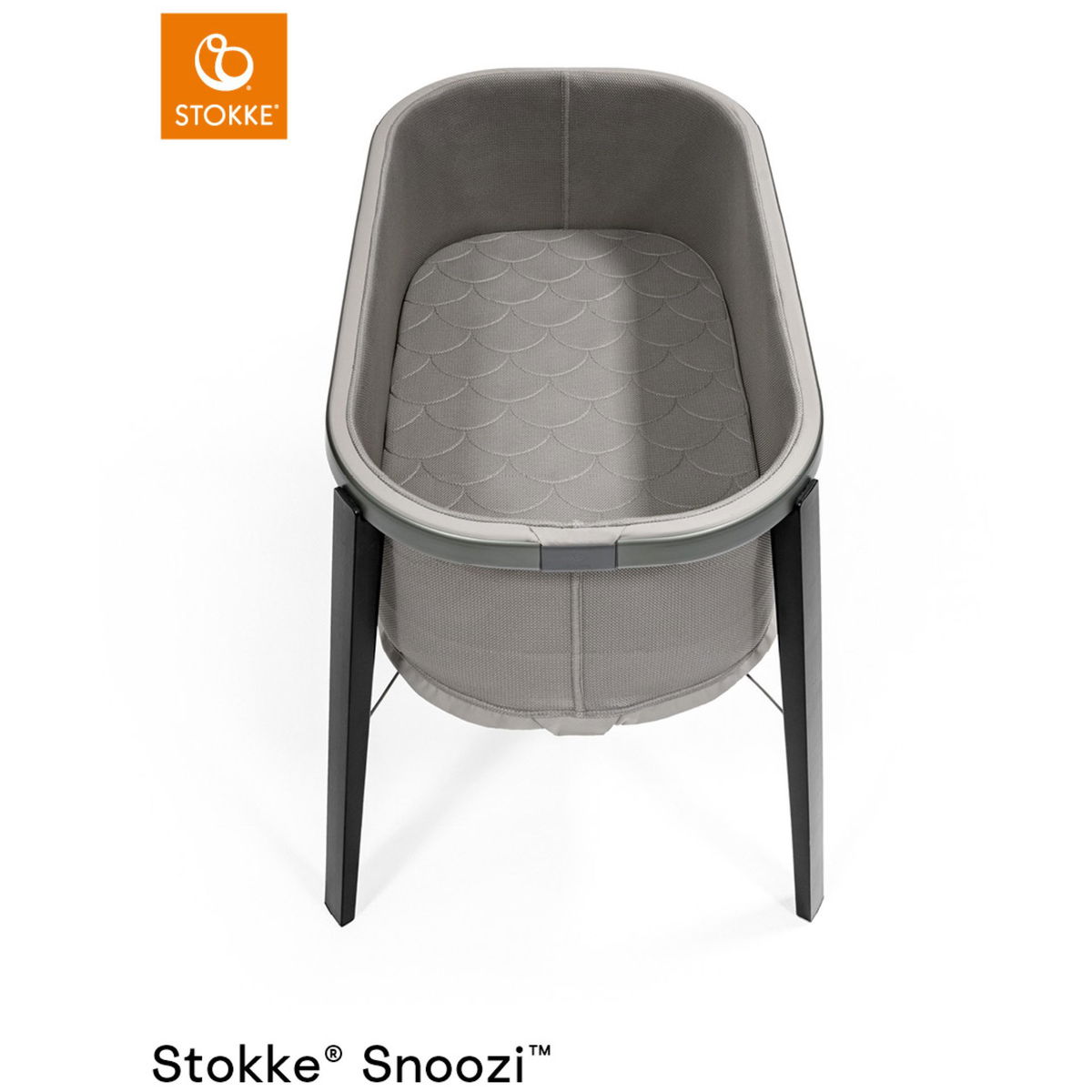 STOKKESTOKKE   Snoozi Stubenbett graphite grey