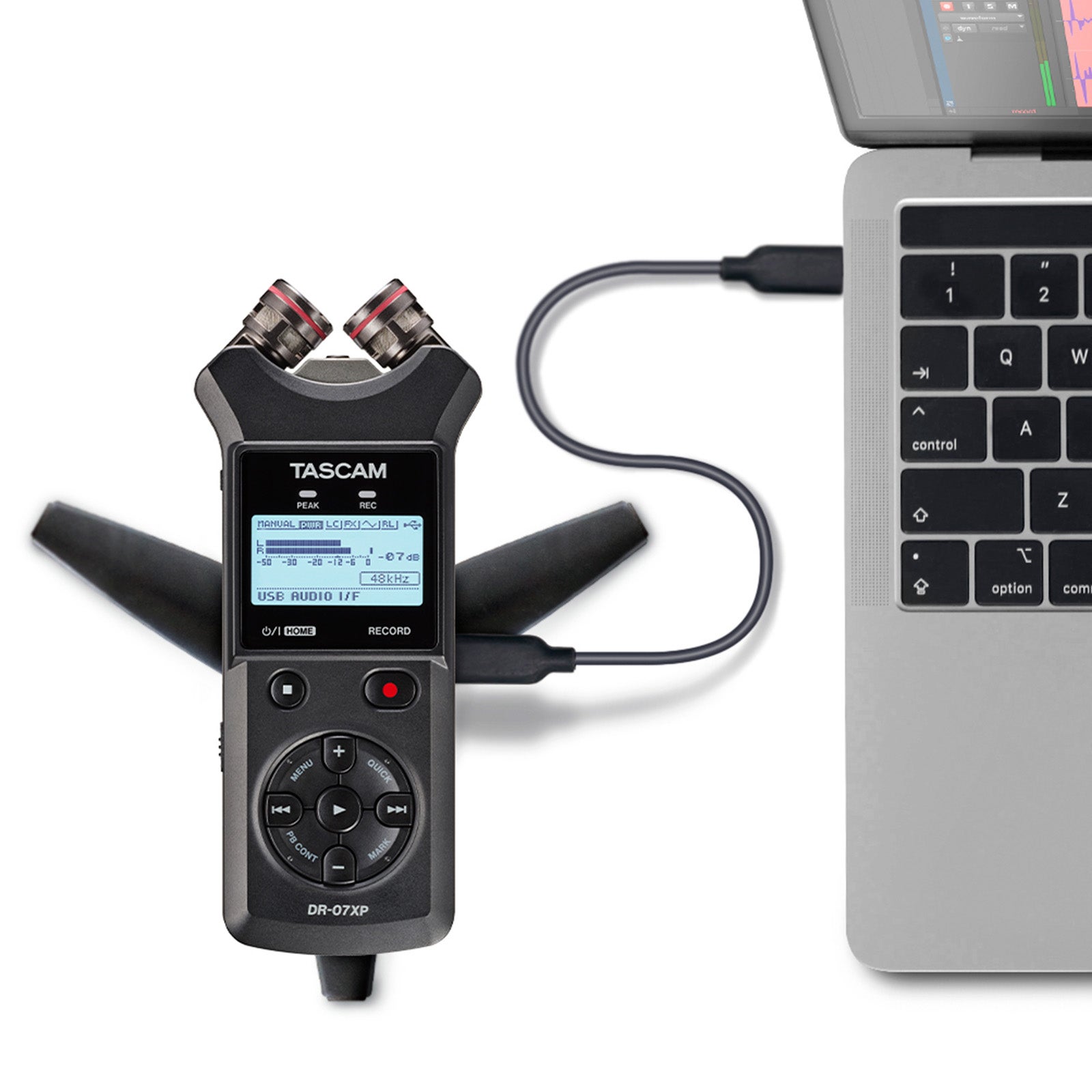 Tascam DR-07XP field recorder