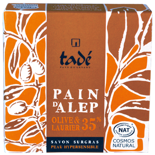 Tadé Pain D'Alep Olive & Laurier 35% Zeep 100GR