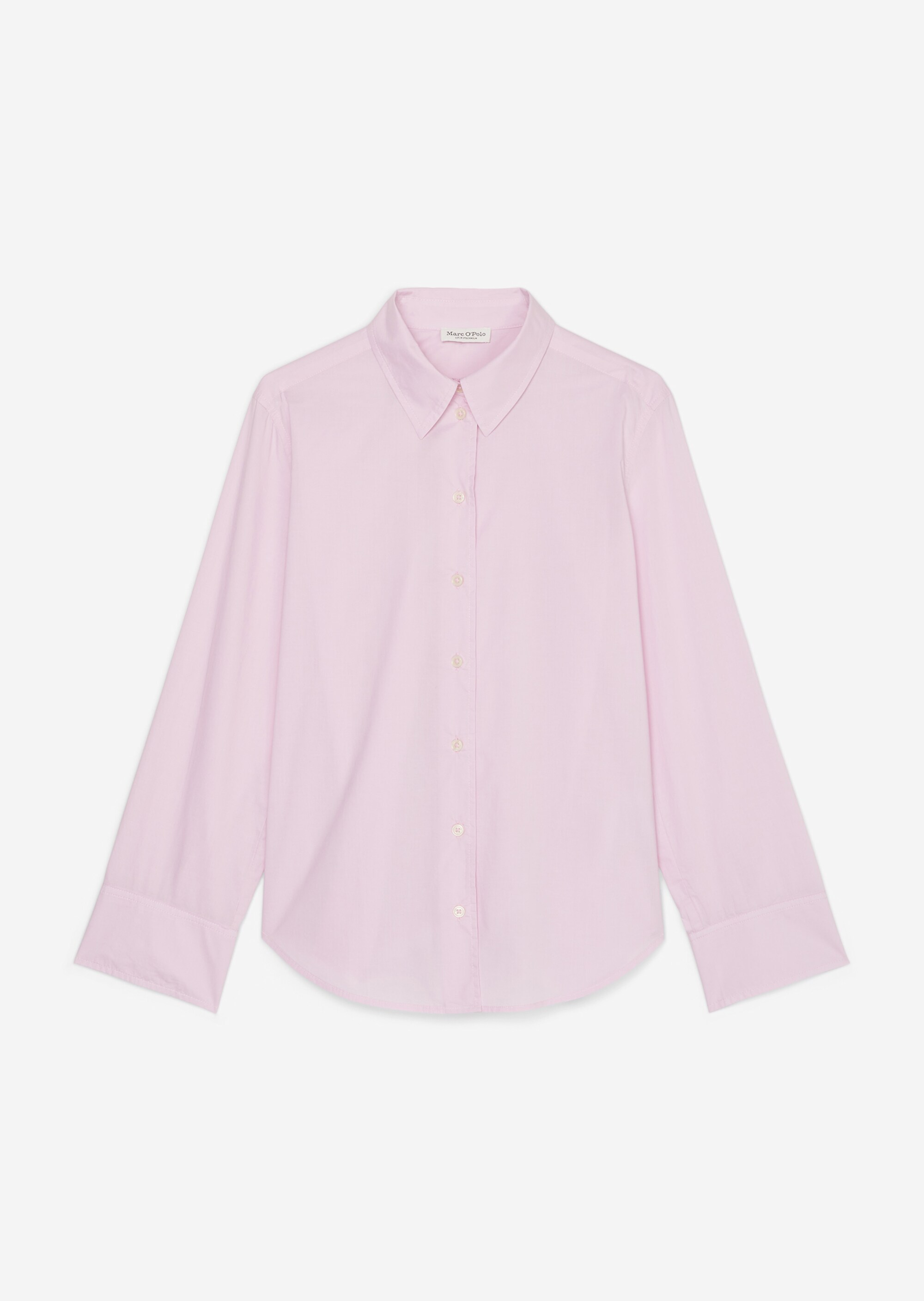 Bluse A-Shape aus Papertouch-Popeline