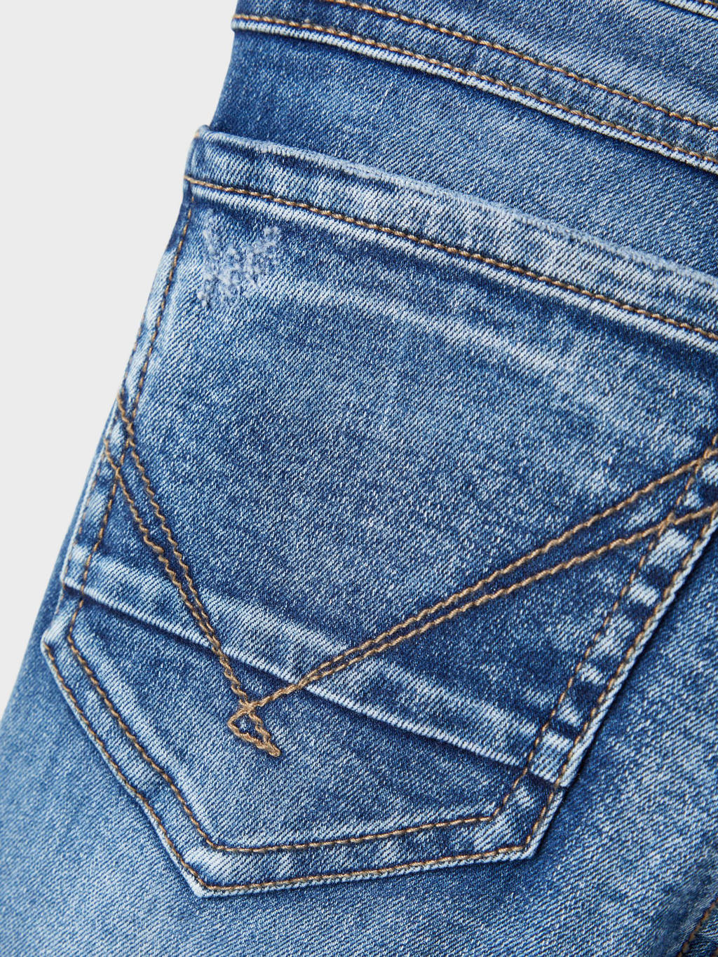 NAME IT skinny jeans NKMPETE medium blue denim