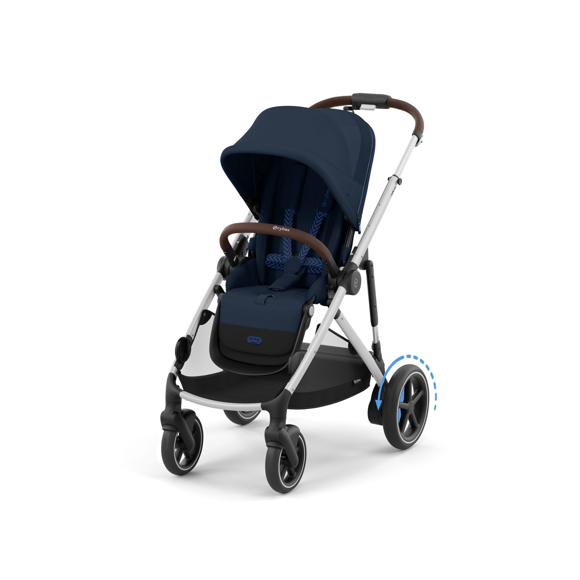 e-Gazelle S Ocean Blue (Silver Frame)