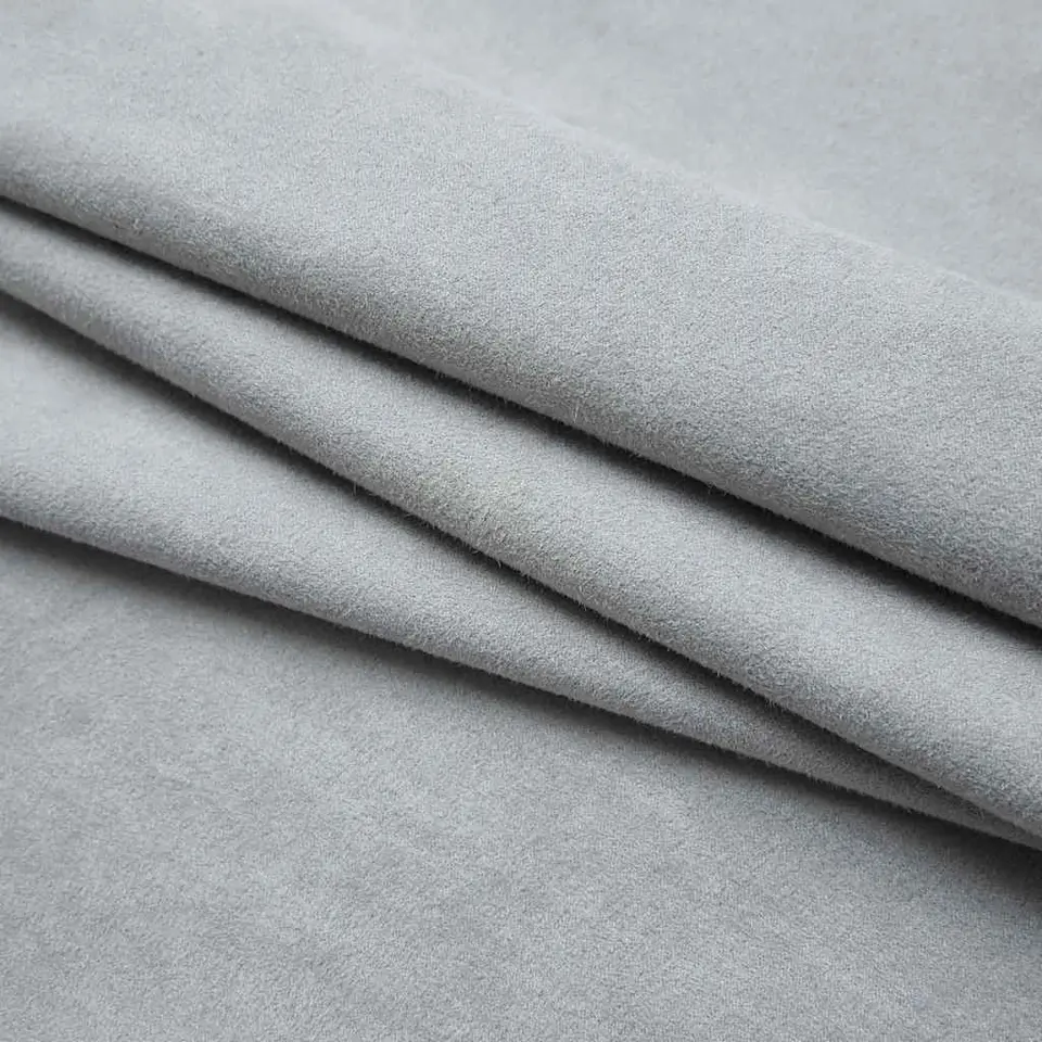 vidaXL - Gordijn - Grijs - Stof - 140 x 245 cm - 2 stuks