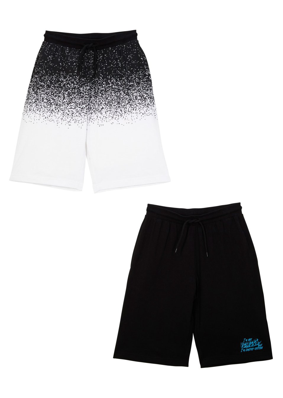 Lot de 2 bermudas texturés garçon