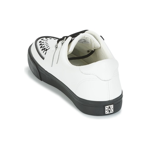 TUK - CREEPERS SNEAKERS - Blanc / Noir