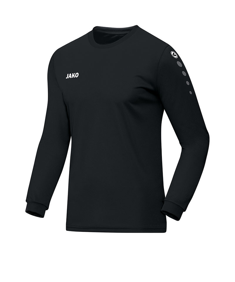 JAKO Team Trikot langarm Kids Schwarz F08