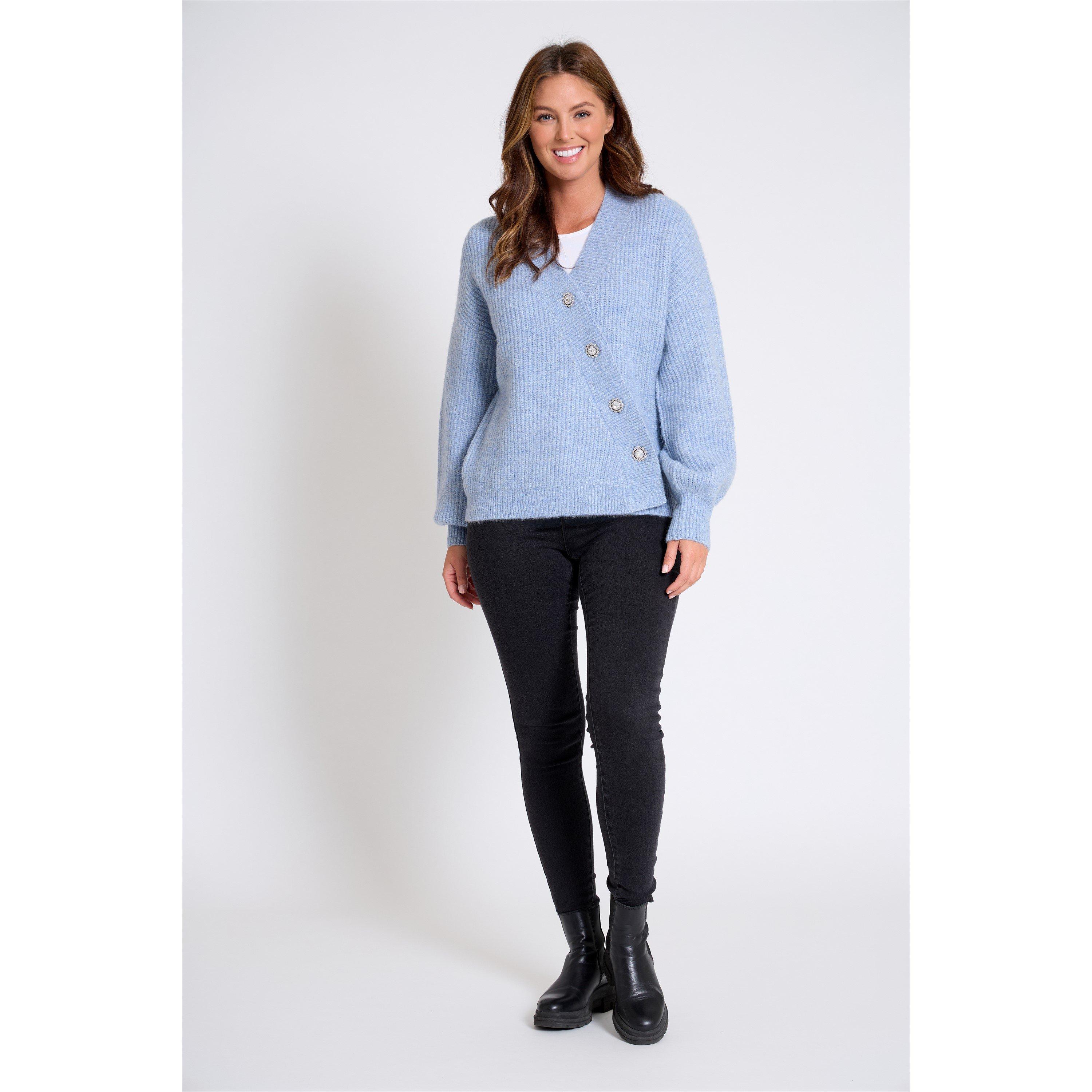 Be You BY Asymmetrical Button up Cardigan